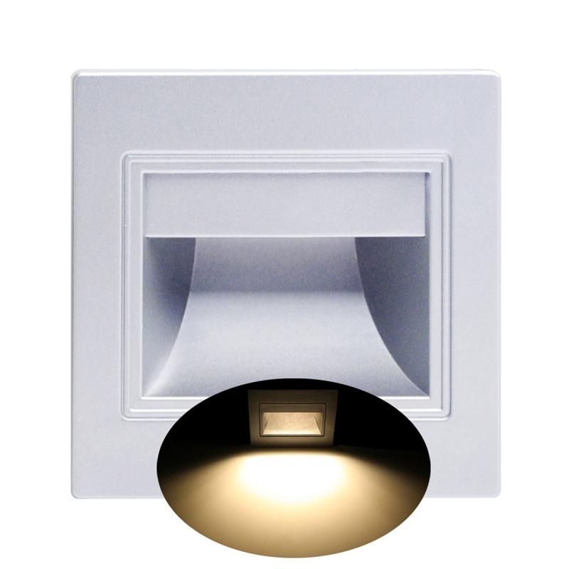 Outdoor Lighting On Stairs - 581E 1.5W LED 埋め込み式光路 パス 階段