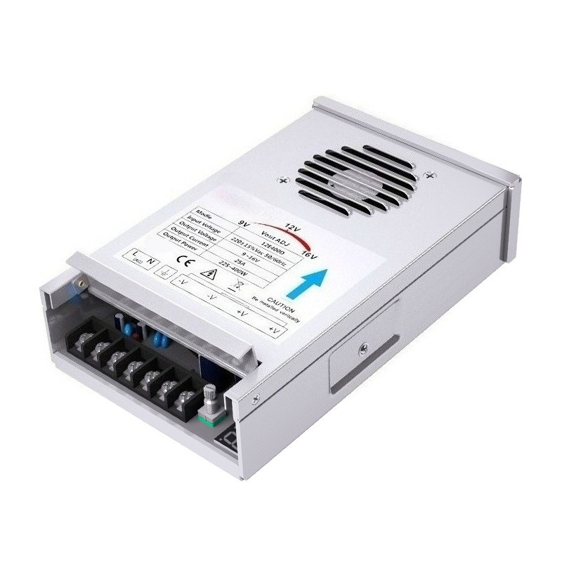 Outdoor Lighting Transformer Box - 調整可能な12V 24V 防雨型LED電源 400W 高効率トランスフォーマー（屋外ライトボックス用）