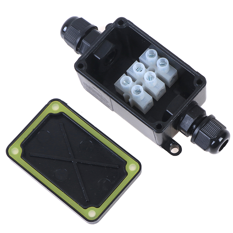 Outdoor Lighting Wire Connectors - 2 ウェイ屋外防水 IP66 電気ケーブルワイヤーコネクタジャンクションボックス端子 450V ジャンクションボックス
