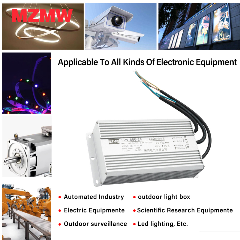 MZMW IP67 防水スイッチング電源 500 ワット 2 - Outdoor Lighting Transformer Box のレビューと価格