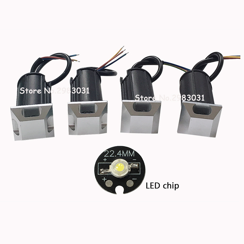 IP67屋外照明1ワット3ワットの庭ヤードステップ階段フロア - Outdoor Lighting Recessed のレビューと価格