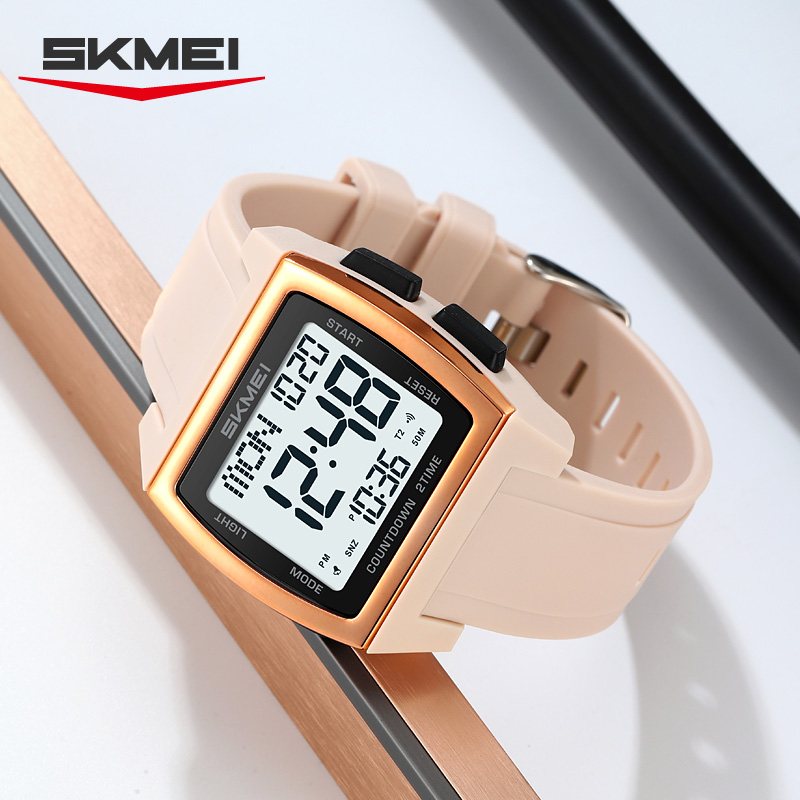 SKMEI 2453 男女兼用アウトドアスポーツウォッチレジ - Outdoor Lighting Zones のレビューと価格