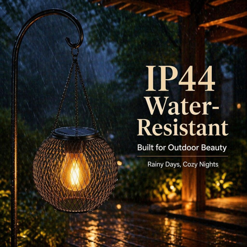 太陽光発電 LED 吊り下げフロアランプ屋外中空アウトライト - Outdoor Lighting And Landscape のレビューと価格