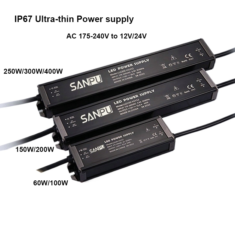 超薄型 IP67 防水電源 LED 屋外照明トランス AC1 - Outdoor Lighting Transformer Box のレビューと価格