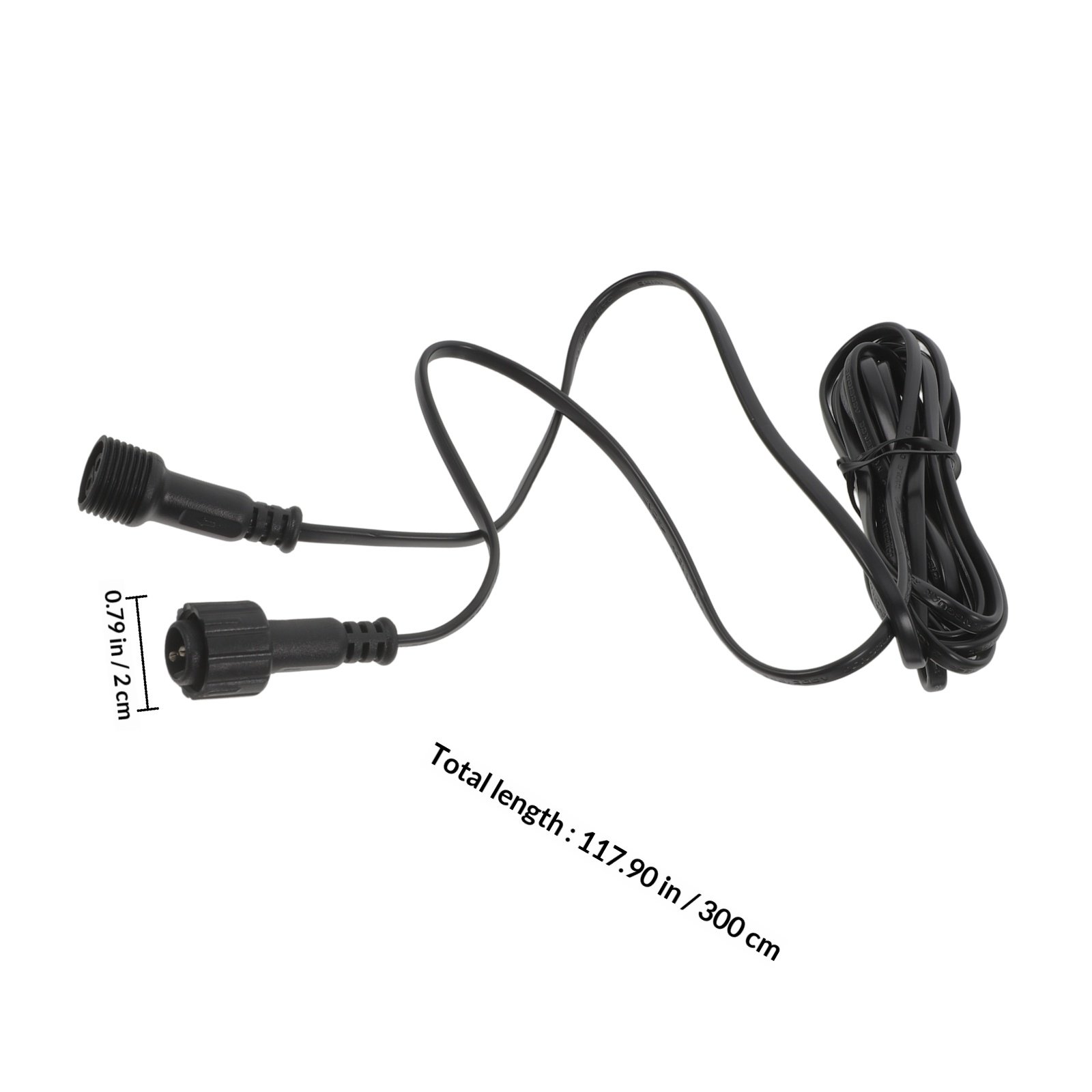 120インチ防水延長ケーブル、クリスマスストリングライト、屋 - Outdoor Lighting Extension Cable のレビューと価格