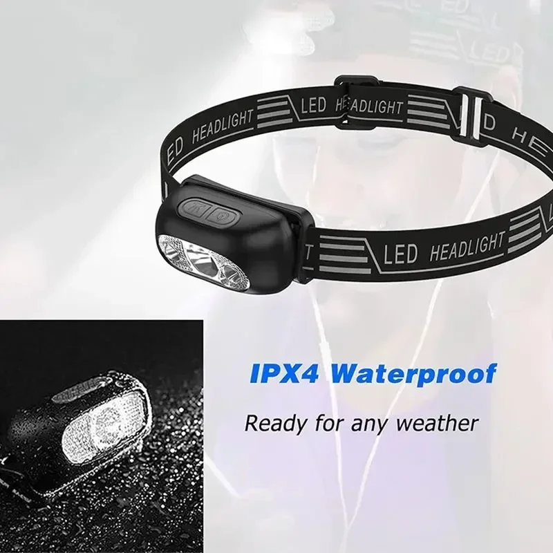 強力なライトヘッドランプポータブル LED センサーヘッドラ - Outdoor Lighting With Sensor のレビューと価格