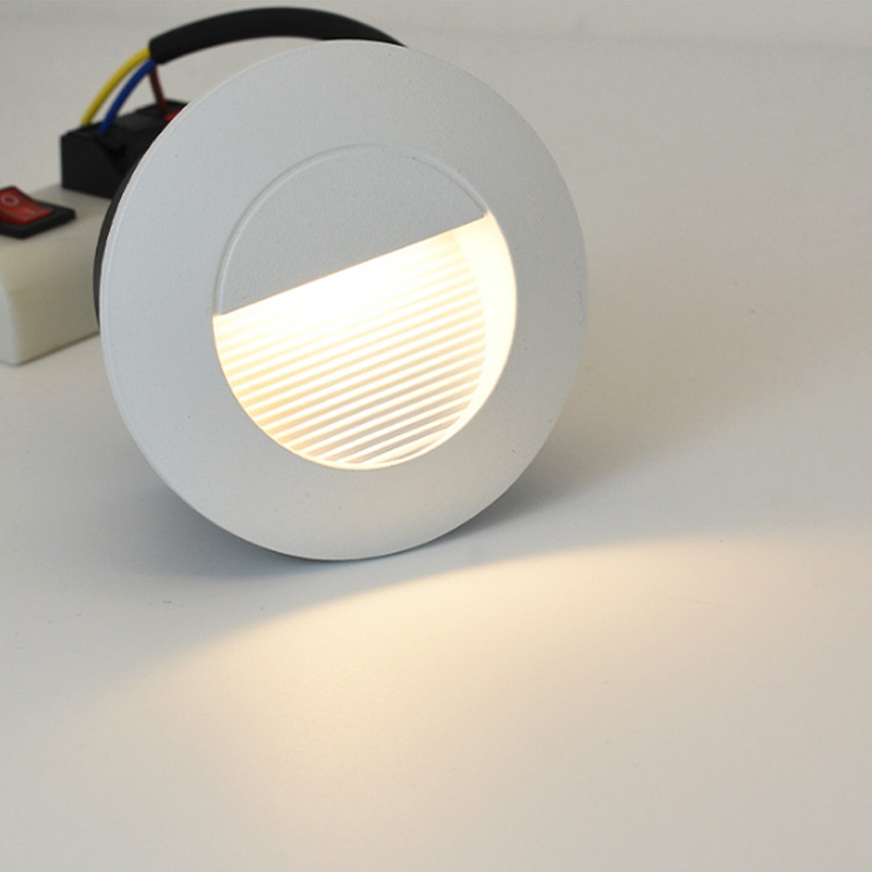 調光可能な 3 ワット 5 ワット埋め込み型 LED 屋外防 - Outdoor Lighting Recessed のレビューと価格