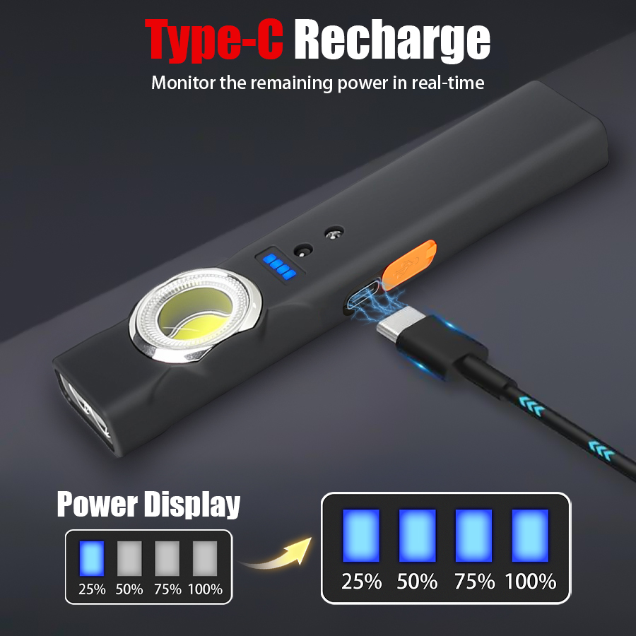 ポータブルセンサー LED 懐中電灯 マグネット付き Typ - Outdoor Lighting With Sensor のレビューと価格
