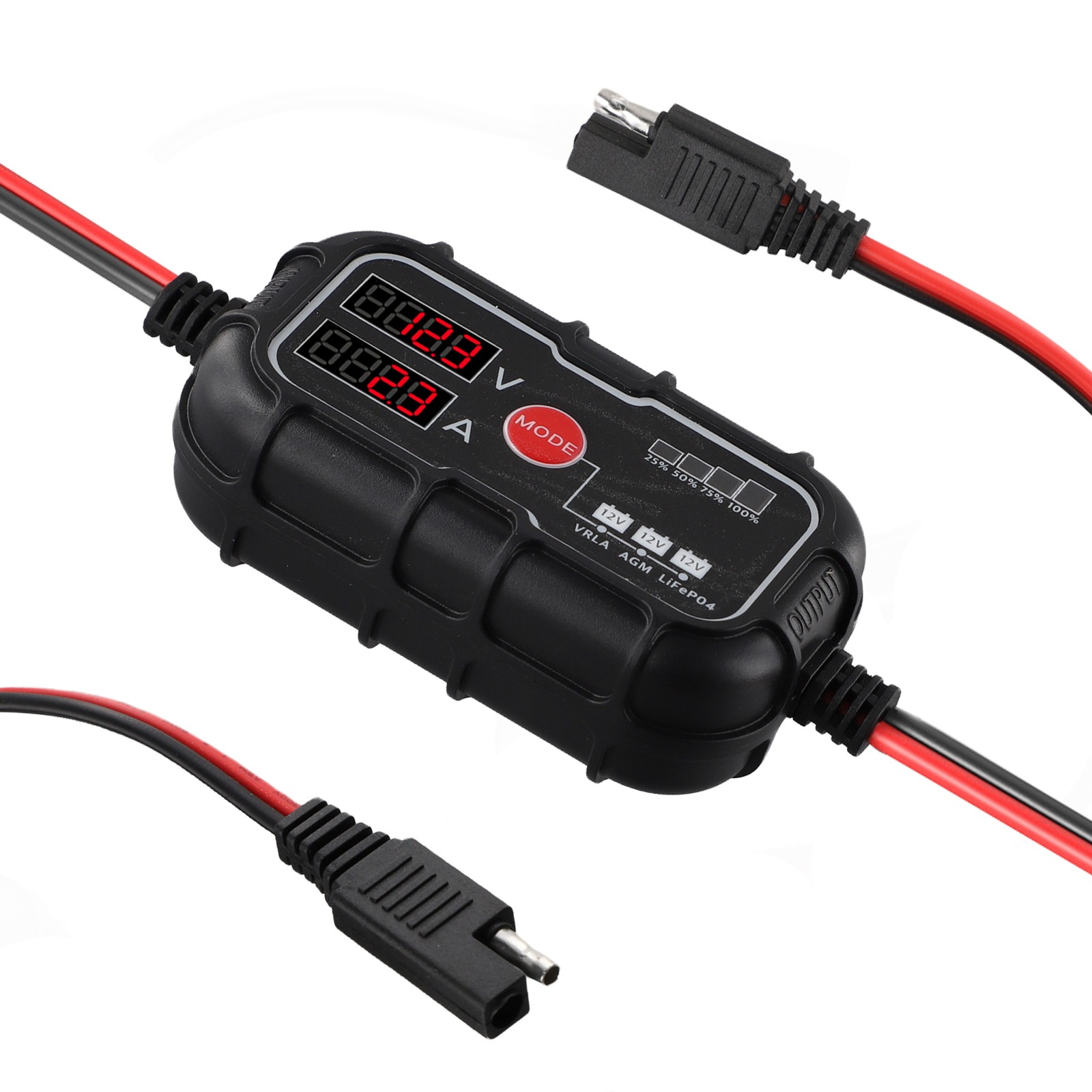 インテリジェント充電MPPTソーラーパネルレギュレーター（1 - Outdoor Lighting Extension Cable のレビューと価格