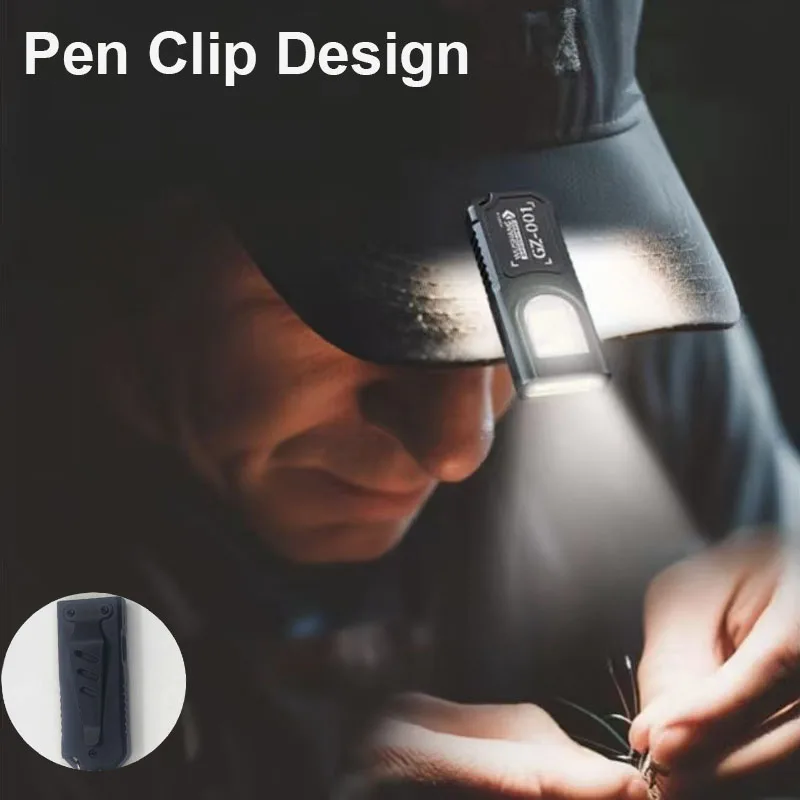 強力なミニCOB LEDキーホルダー懐中電灯、USB C充電 - Hanging Outdoor Lighting のレビューと価格