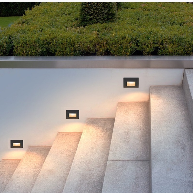IP65 地中埋込型ライト 12 LED 15 LED 階段 - Outdoor Lighting Recessed のレビューと価格