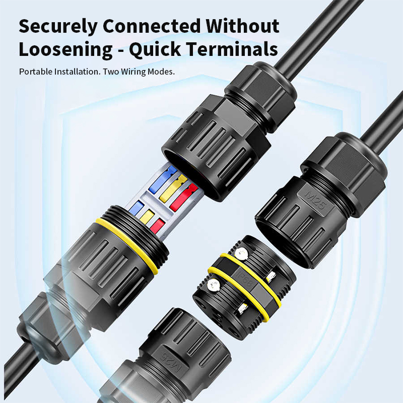 32A 250A 屋外用ワイヤコネクタ IP68 防水クイッ - Outdoor Lighting Wire Connectors のレビューと価格