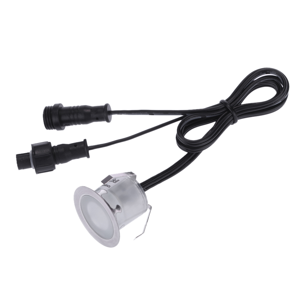 10 個 32 ミリメートル LED デッキライト 0.6  - Outdoor Lighting Recessed のレビューと価格