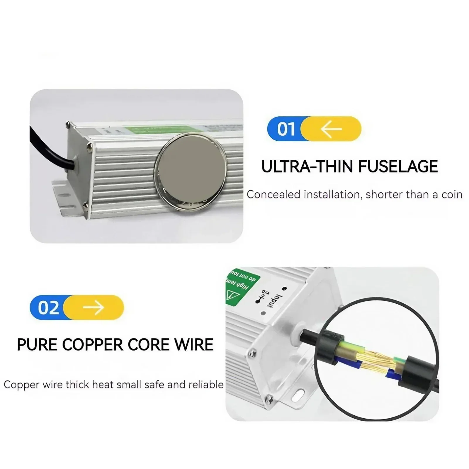 12V24V 20W60W 防水IP67 LEDライトボック - Outdoor Lighting Transformer Box のレビューと価格