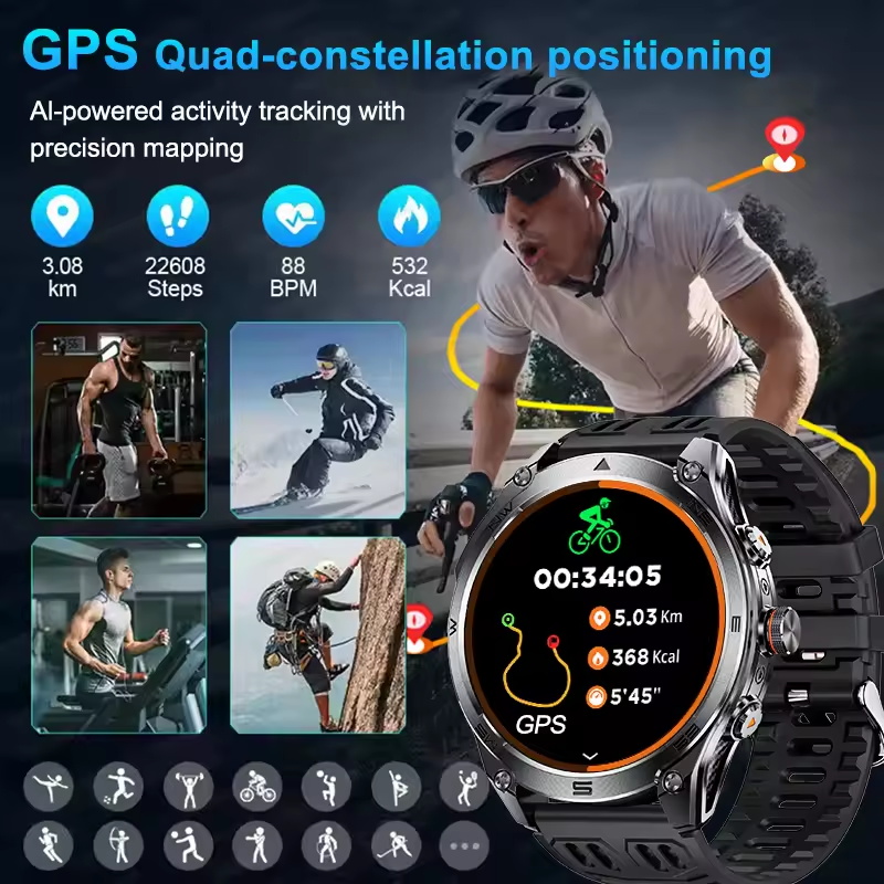 2025年新型ミリタリー亜鉛合金ベゼルT-Rex 3 GPS - Zinc Outdoor Lighting Instructions のレビューと価格