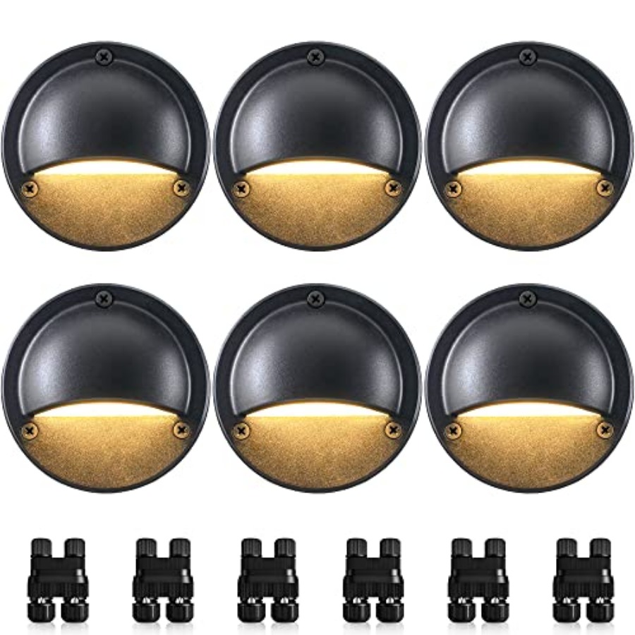 5W LED低電圧デッキライト、12-24Vステップライト屋 - Outdoor Lighting Wire Connectors のレビューと価格