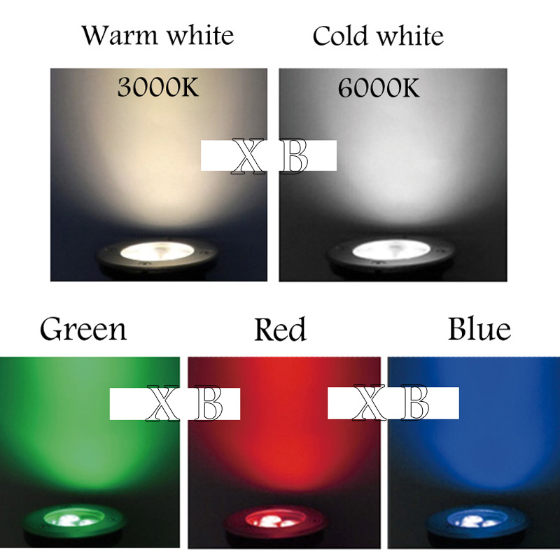防水 Led ライトガーデン地下ランプ 1 ワット 3 ワッ - Outdoor Lighting Recessed のレビューと価格