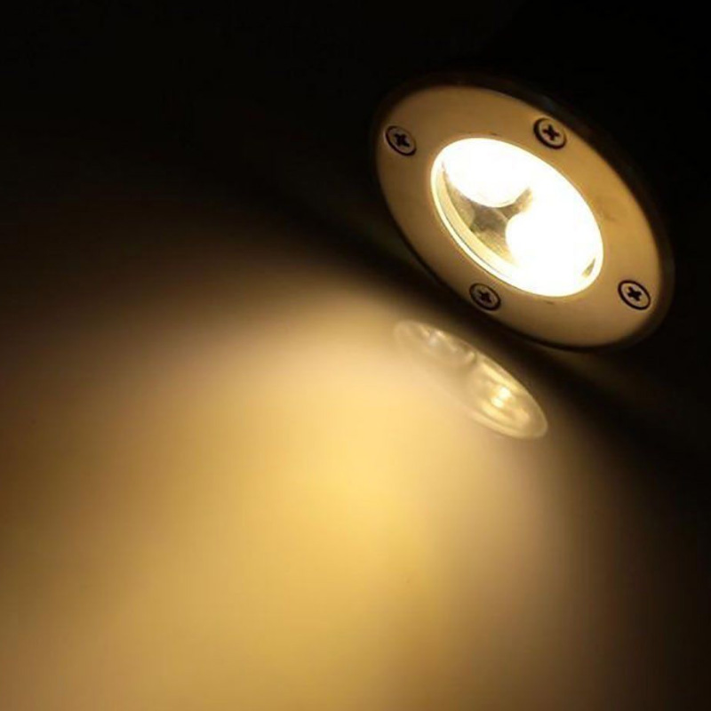 防水 Led ライトガーデン地下ランプ 1 ワット 3 ワッ - Outdoor Lighting Recessed のレビューと価格