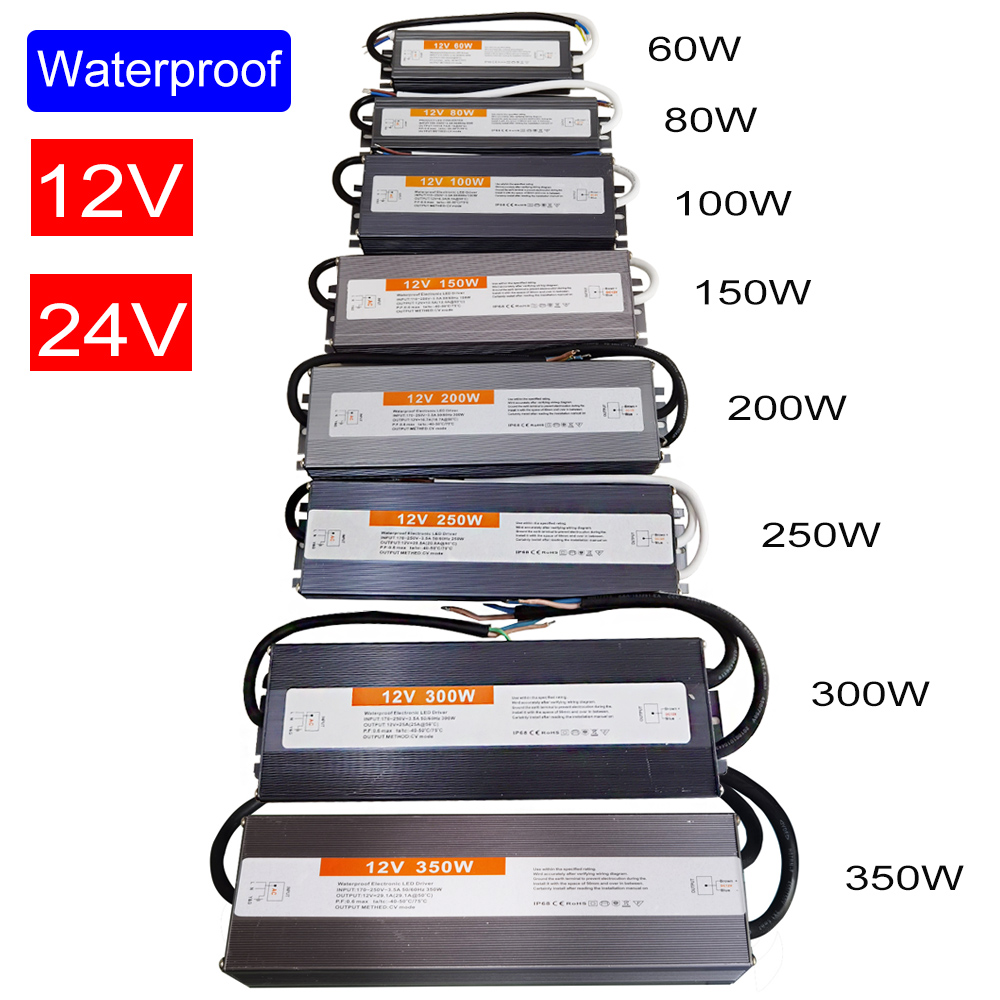防水LEDトランス,ip67 ac 85v〜265vからdc - Outdoor Lighting Transformer Box のレビューと価格
