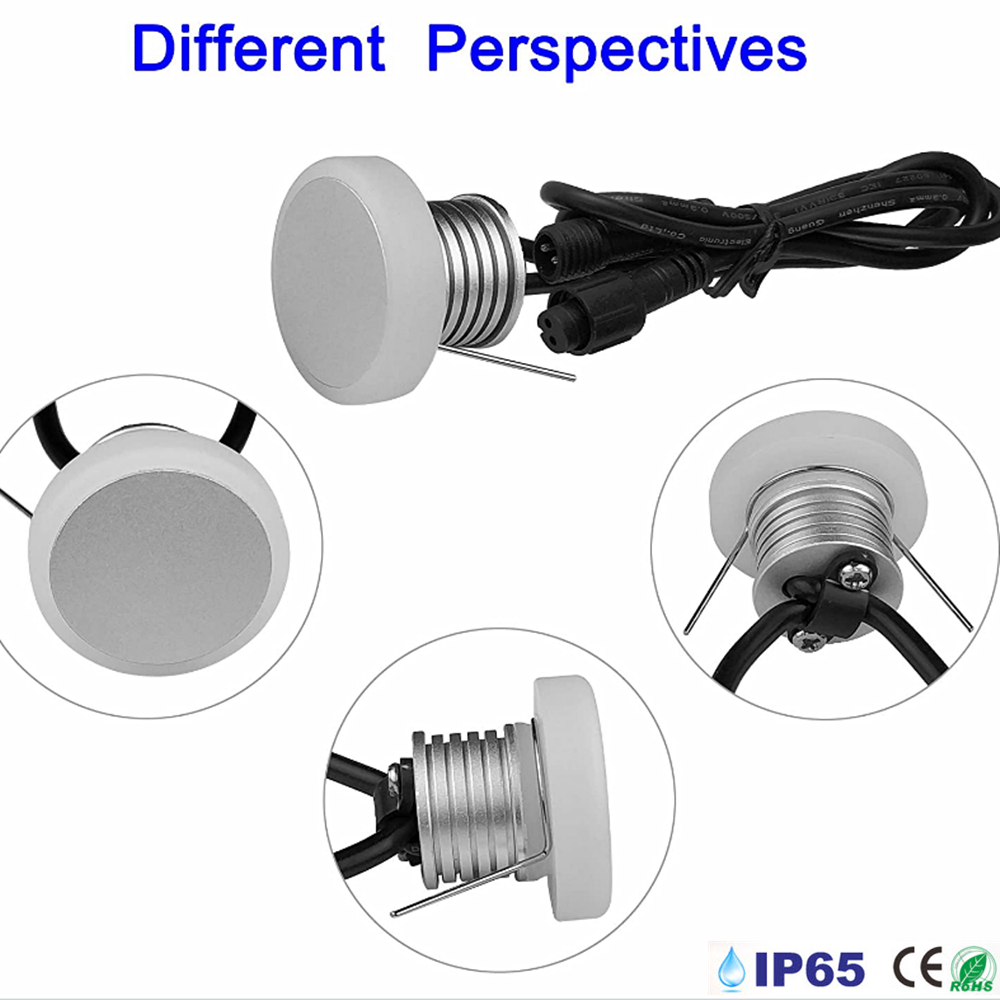 防水LEDウォールライト,1W,12V,屋内/屋外,階段,庭 - Outdoor Lighting On Stairs のレビューと価格