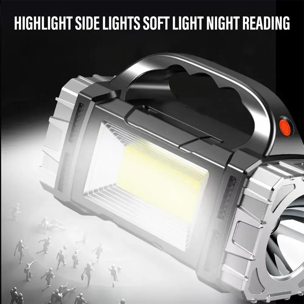 新しいアップグレード充電式ハイパワーソーラー LED 懐中電 - Outdoor Lighting Panel のレビューと価格