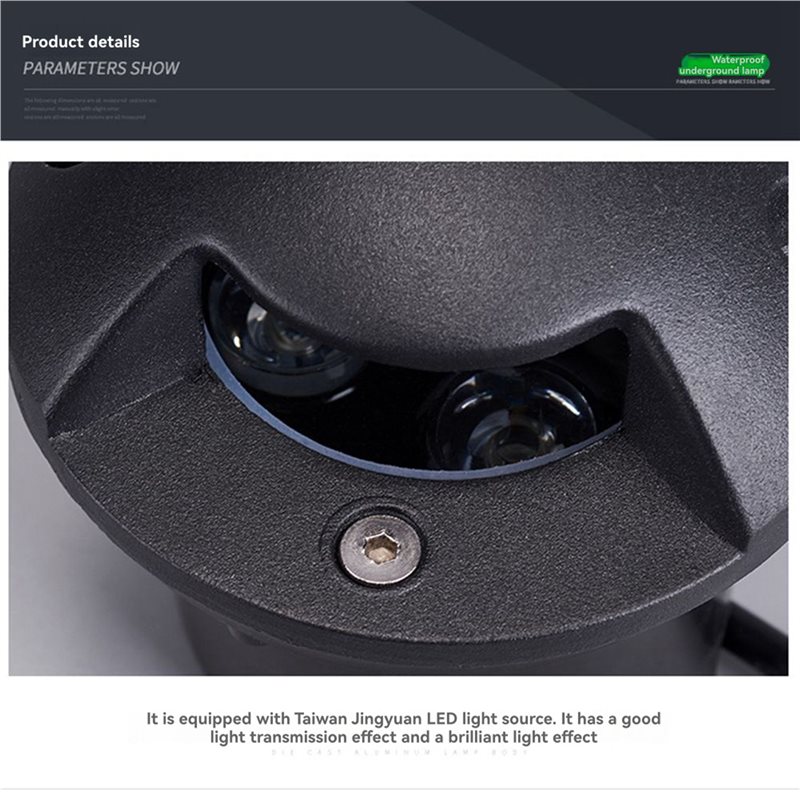 SOFT-3X 4 サイド屋外埋め込み型地下ランプ 3 ワッ - Outdoor Lighting Recessed のレビューと価格