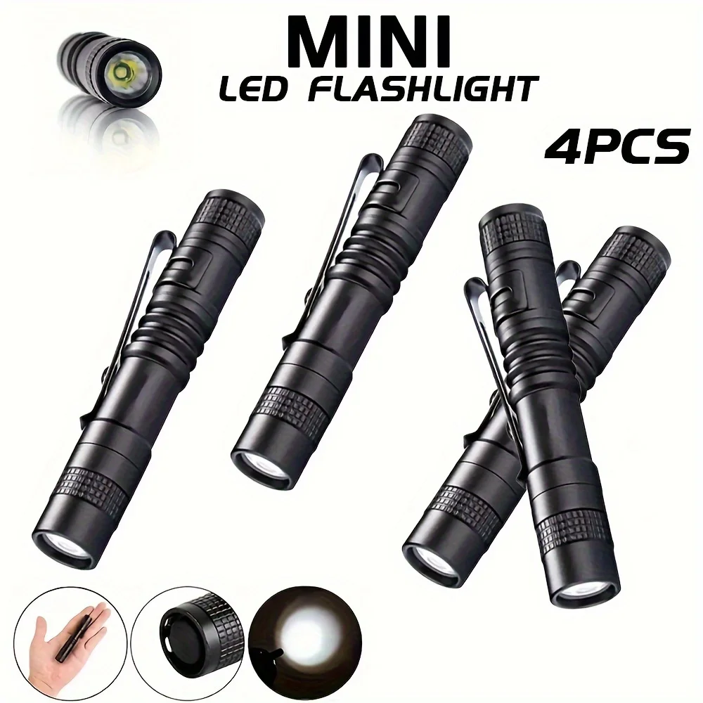 1-4 個ミニポータブル LED ペンライトポケット超高輝度 - Outdoor Lighting Usa のレビューと価格