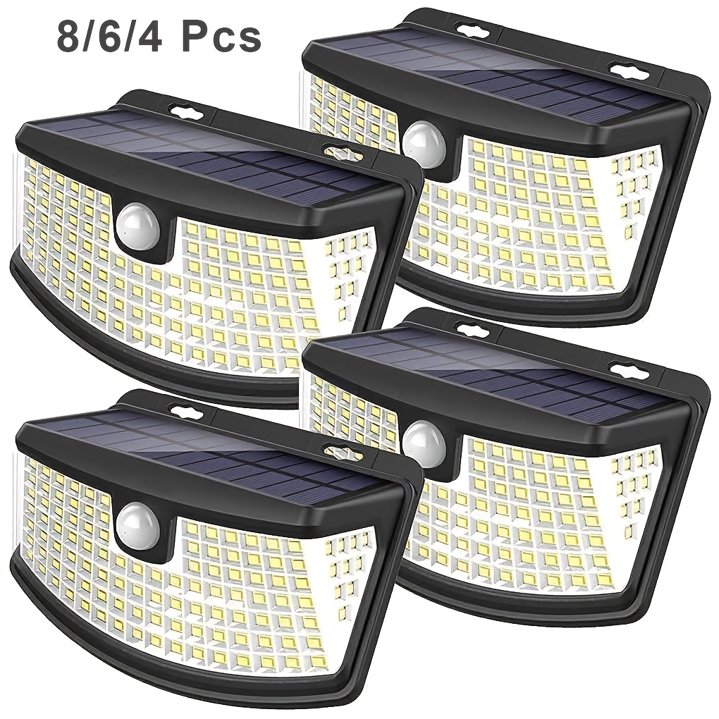 8/6/4個入りソーラーモーションセンサーライト、120個の - Outdoor Lighting With Sensor のレビューと価格