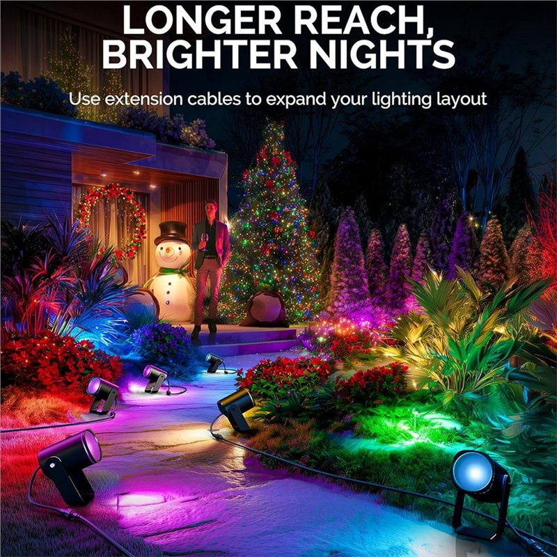 【RECOMENDAR】Govee屋外投光器およびスポットラ - Outdoor Lighting Extension Cable のレビューと価格