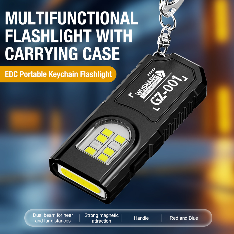 ポータブルキーホルダー LED COB 懐中電灯 USB 充 - Outdoor Lighting Landscape のレビューと価格
