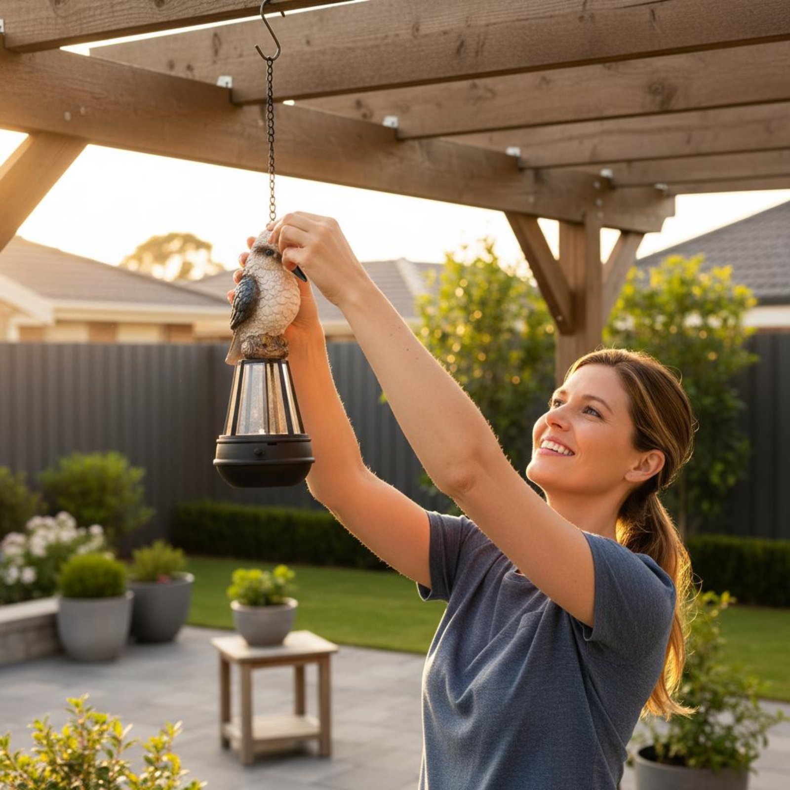ソーラーアビアンハンギングランプ省エネソーラーアビアンランプ - Hanging Outdoor Lighting のレビューと価格