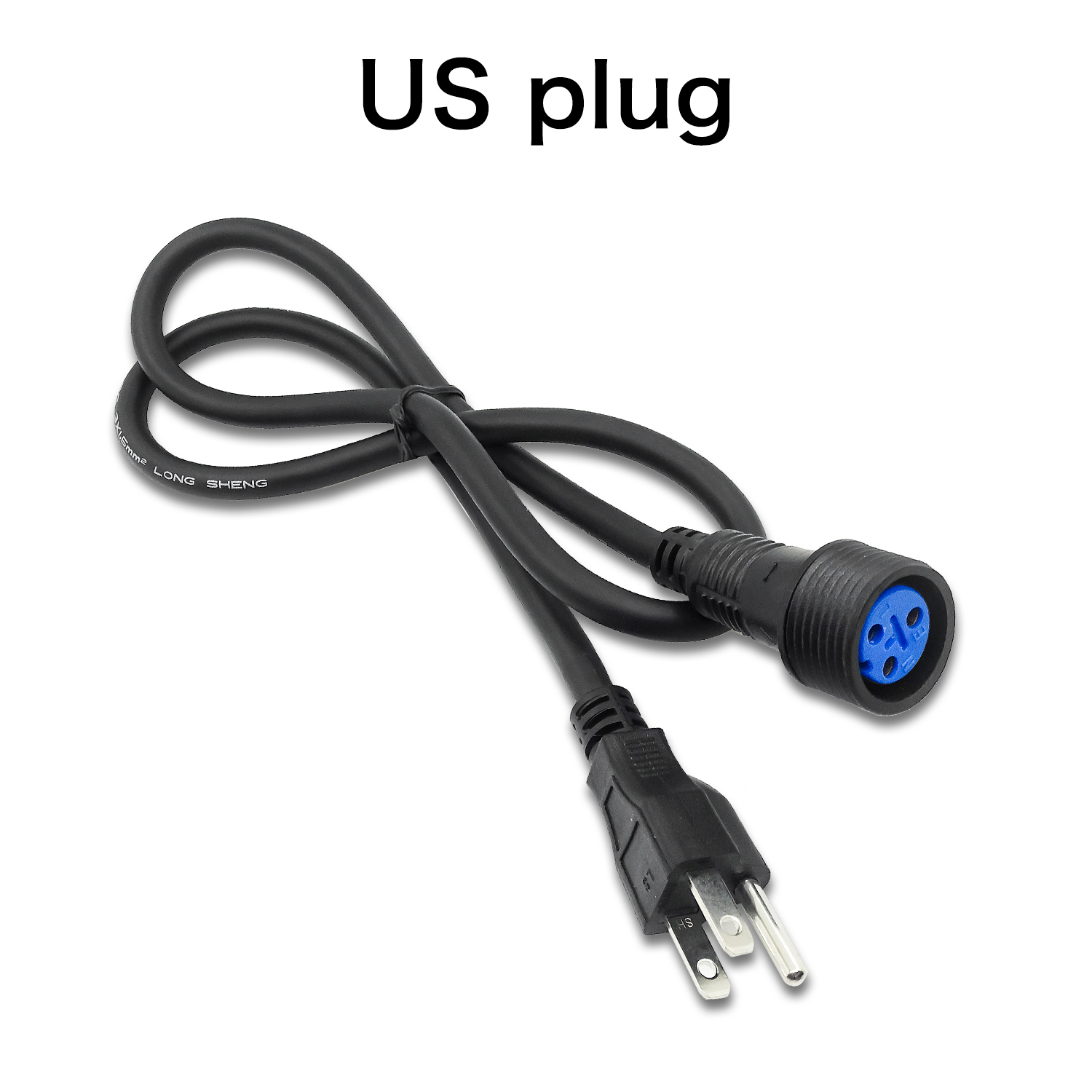 防水電源ケーブルip65,3ピン,1m,eu/us/au/u - Outdoor Lighting Cable Uk のレビューと価格