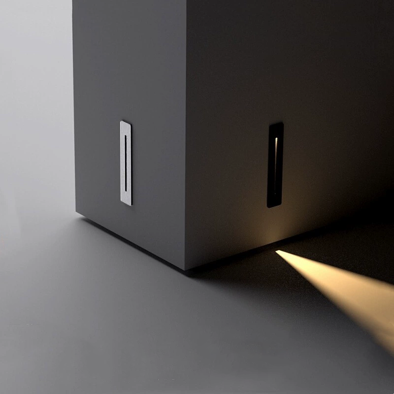 屋外防水 3 ワットフットランプ廊下階段廊下コーナービームの - Outdoor Lighting Recessed のレビューと価格